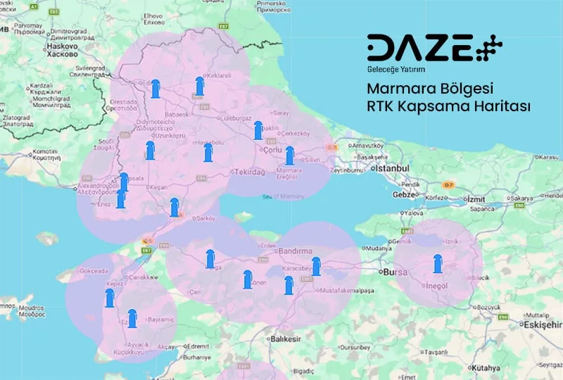 NTRIP Nedir? Türkiye'de RTK Servisleri ve Daze CORS Ağı